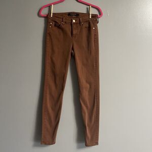 Women’s Liverpool Los Angeles Brown Jeans Skinny 2/26 Inseam 28” Party Summer